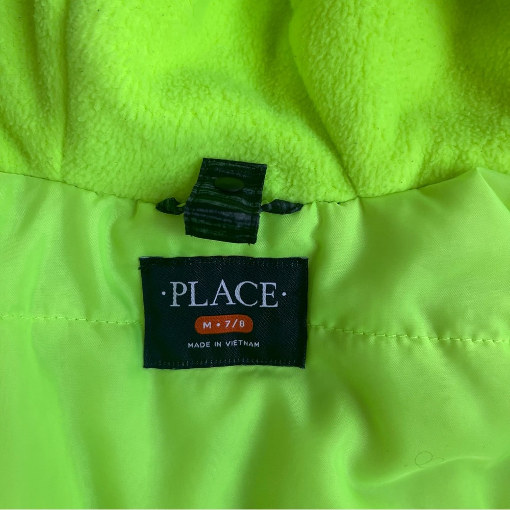 Children’s Place Boys Black and Gray Hooded 3-in-1 Jacket Medium - Picture 7 of 13
